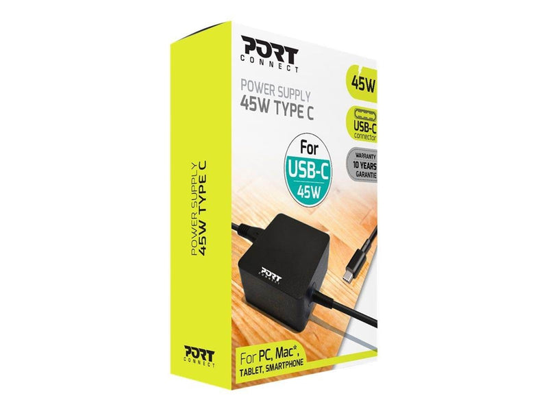 PORT Designs Power Supply USB-C 45W EU /900096