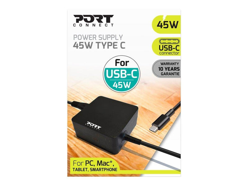 PORT Designs Power Supply USB-C 45W EU /900096