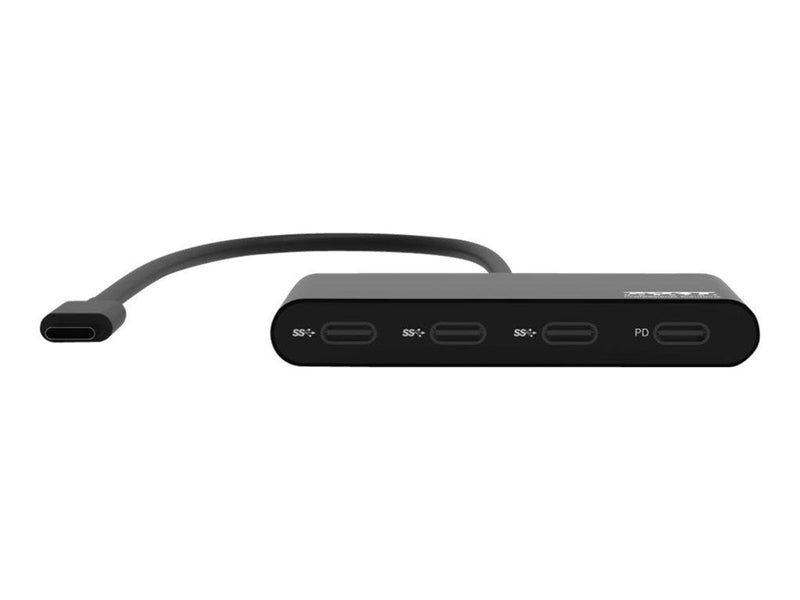 PORT Designs USB-C HUB 3 USB-C PORTS & 1 USB-C POWER DELIVERY USB-Hubs - USB 3.1 - 4 - Schwarz