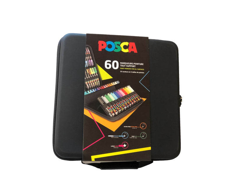 POSCA 60 Pack - Water-based pigment - Assorted colours