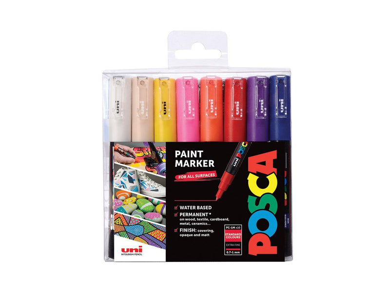 POSCA Marker set PC-1M 16 Assorted Standard Colours