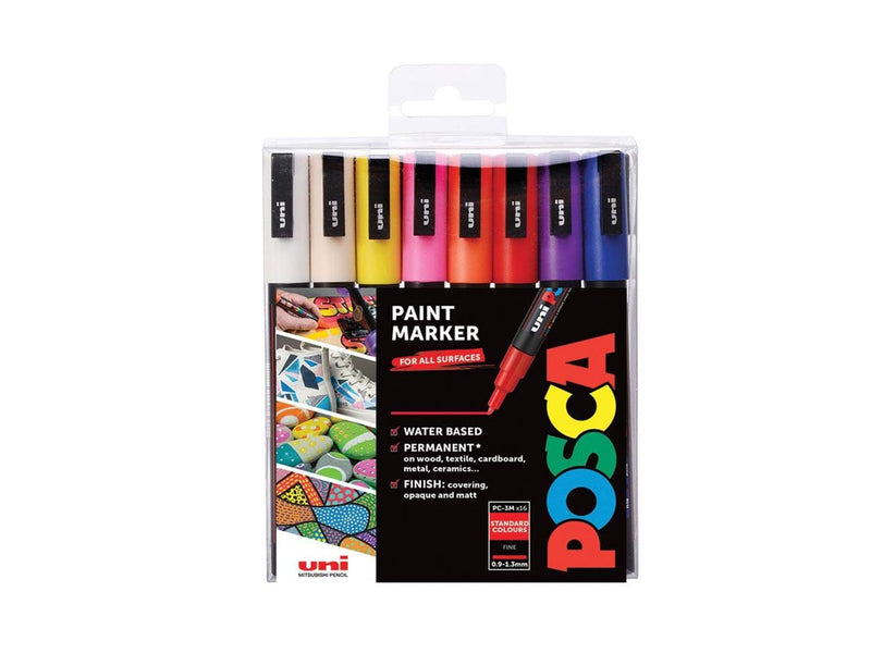 POSCA PC-3M - 16 colors