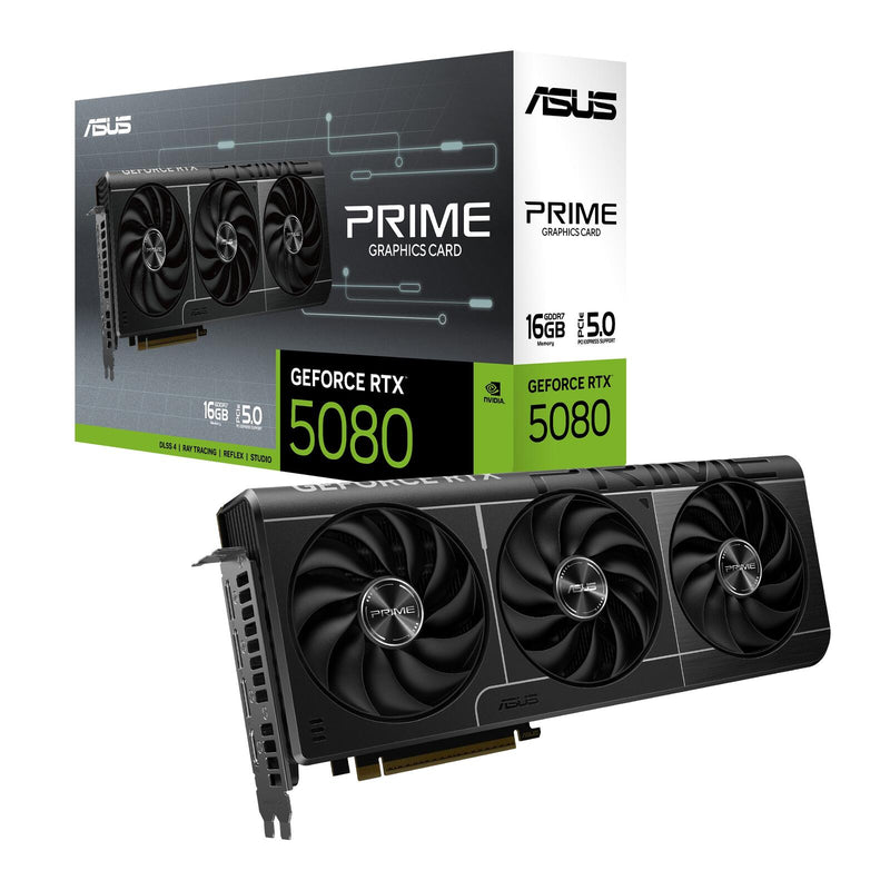 ASUS Prime GeForce RTX 5080 16GB GDDR7 Gaming Grafikkarte