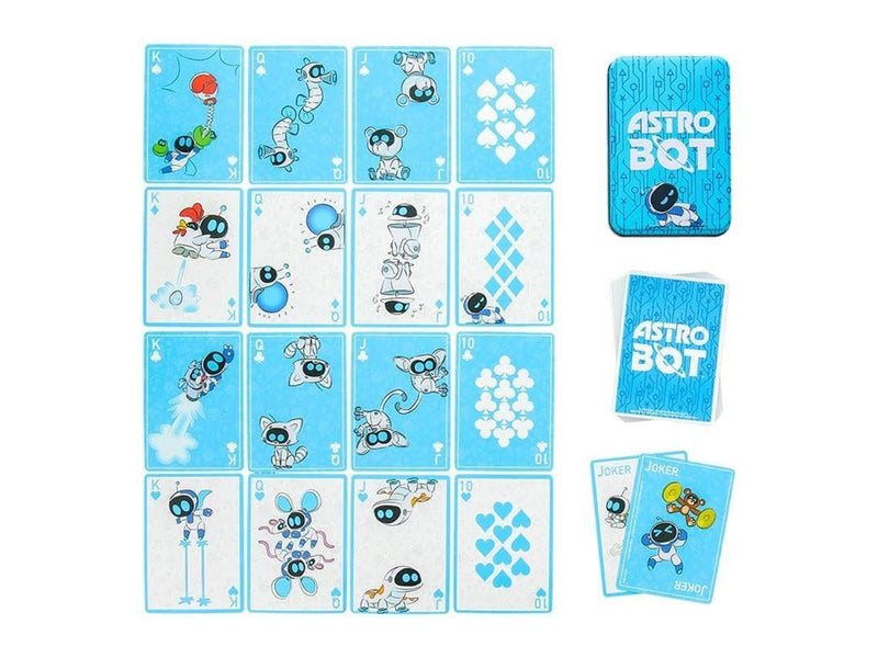 Paladone Astrobot Playing Cards in Tin