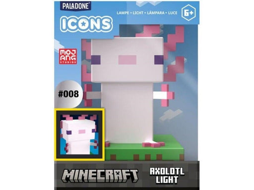 Paladone - Icon Light - Minecraft Axolotl Light