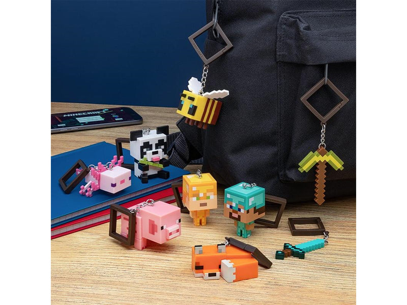 Paladone - Minecraft Backpack Buddies Keyring - 1 pcs blindbag
