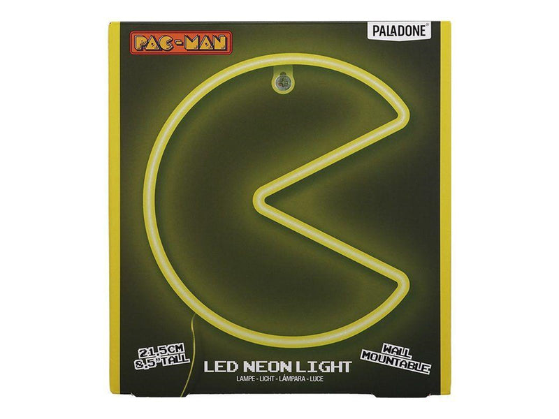 Paladone - Pac Man Wall Mountable LED Neon Light - Lampe