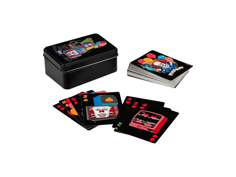 Paladone Pennywise Playing Cards in a Tin