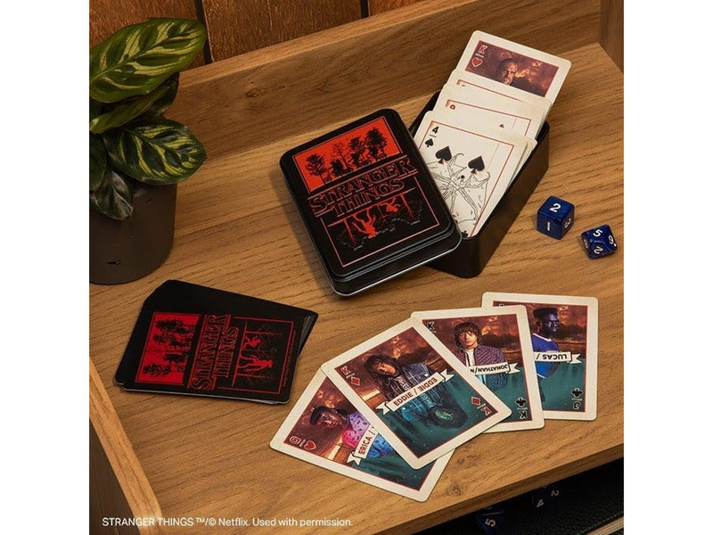 Paladone Stranger Things 5 Playing Cards in a Tin