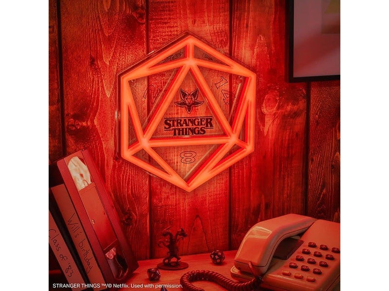 Paladone - Stranger Things 5 Wall Mountable LED Neon Light - Lampe