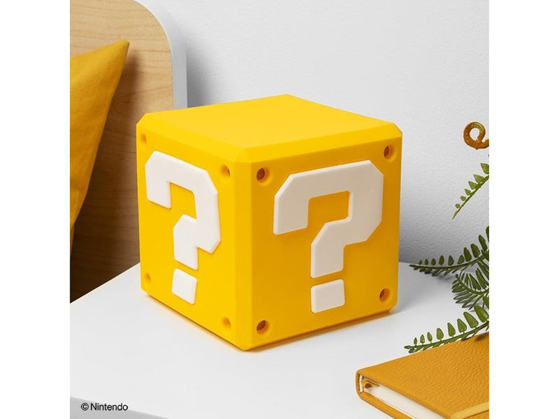Paladone - Super Mario - Question Block SquishyGlo Light - Lampe