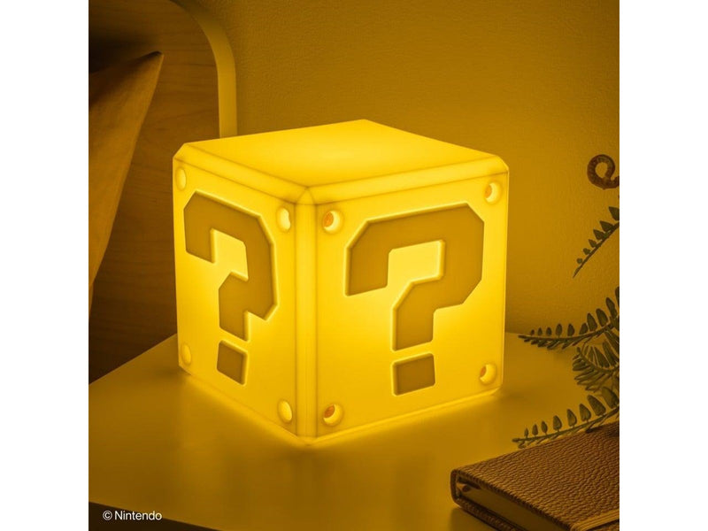 Paladone - Super Mario - Question Block SquishyGlo Light - Lampe