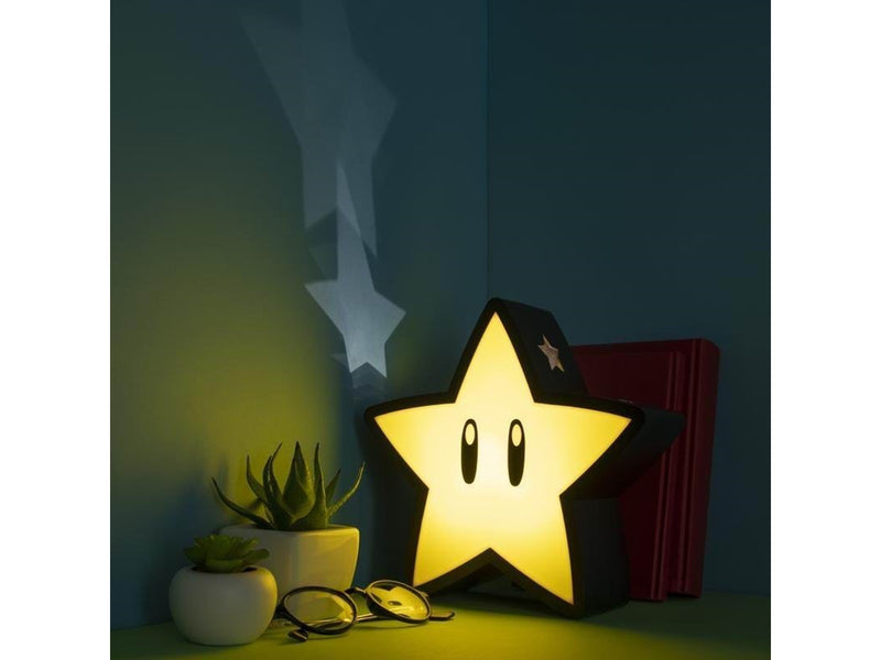 Paladone Super Mario Super Star Light with projection