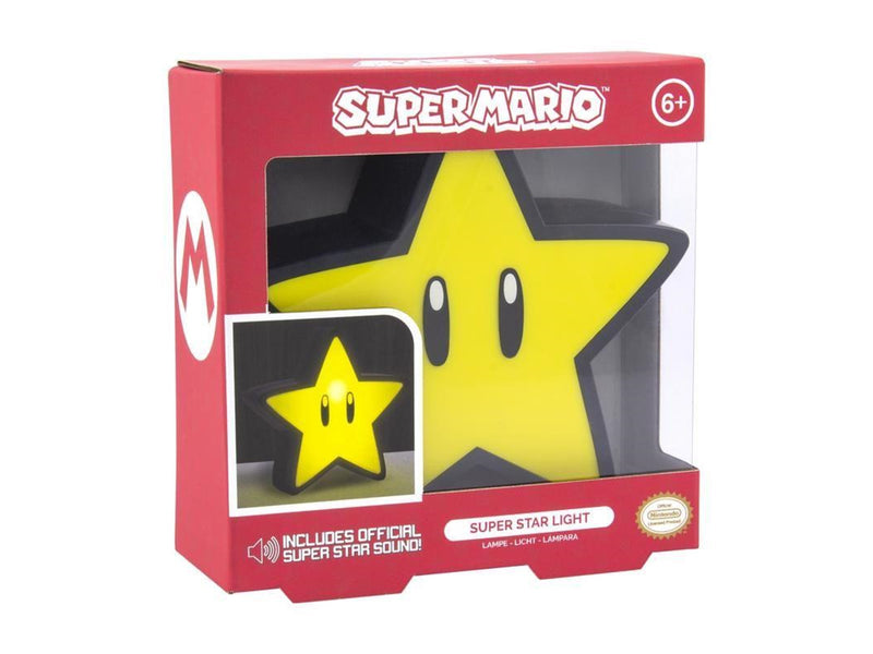 Paladone Super Mario Super Star Light with projection