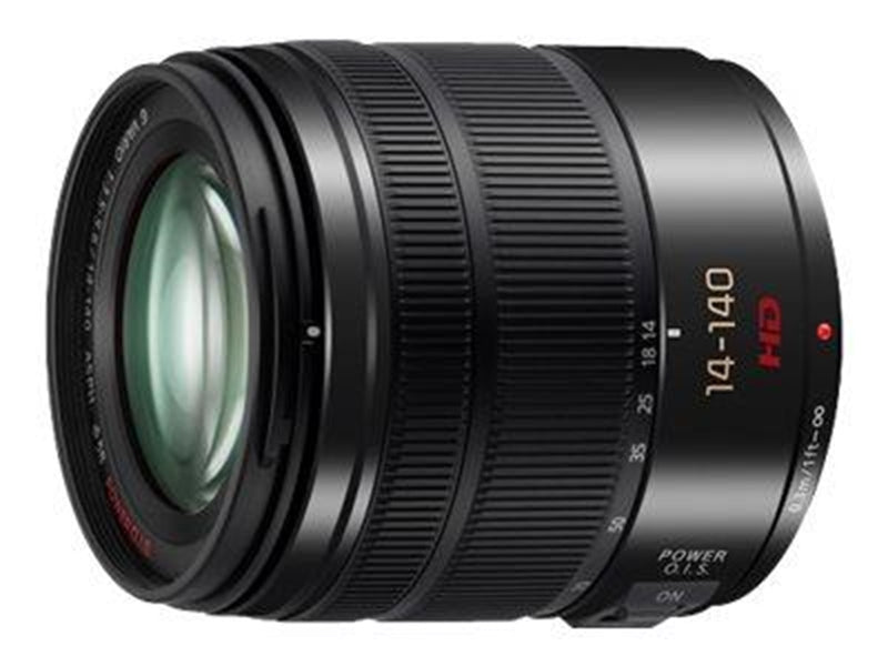 Panasonic H-FS14140E9K - zoom lens - 14 mm - 140 mm