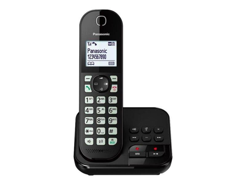 Panasonic KX-TGC460GB - cordless phone - answering system with caller ID