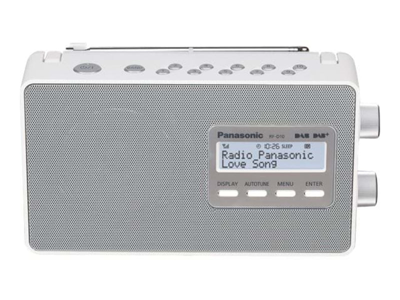 Panasonic -RF-D10EG - DAB/DAB+/FM - Mono - Weiß