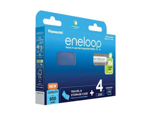 Panasonic eneloop BK-4MCDE - Battery 4 x AAA - NiMH - ( rechargeable ) - 800 mAh