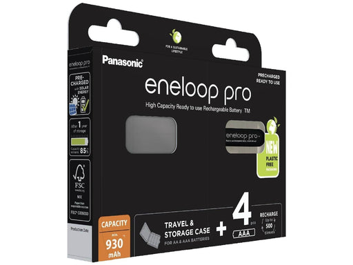 Panasonic eneloop pro BK-4HCDEC4BE battery - 4 x AAA - NiMH
