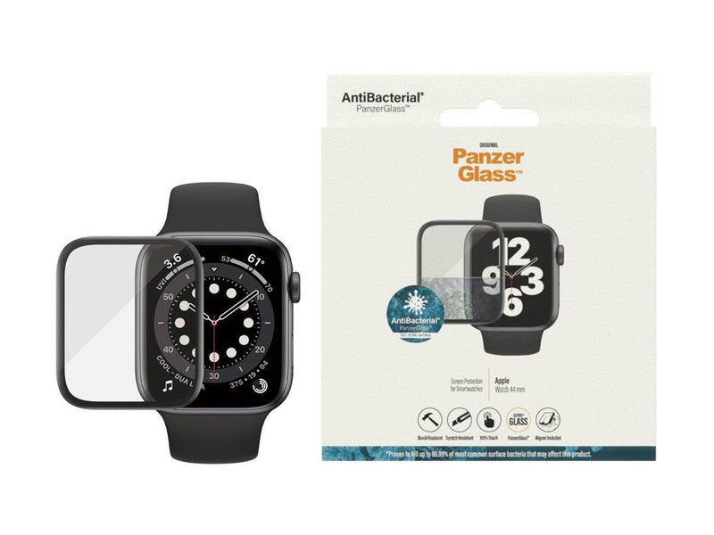PanzerGlass Apple Watch Series 4 | 5 | 6 | SE 44mm | Screen Protector Glass