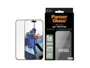 PanzerGlass Ceramic Screen Protector iPhone 16 Pro Max | Ultra-Wide Fit