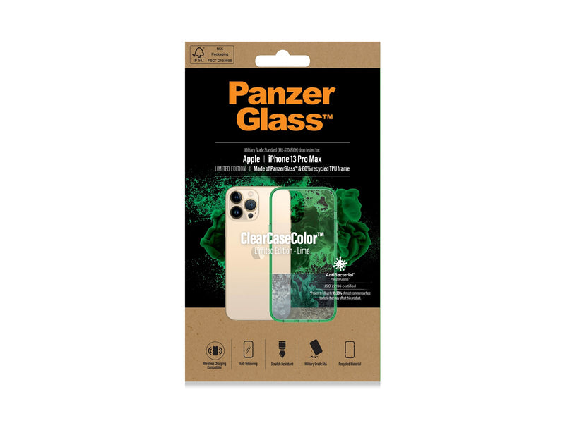 PanzerGlass ClearCaseColor™ Apple iPhone 13 Pro Max - Lime