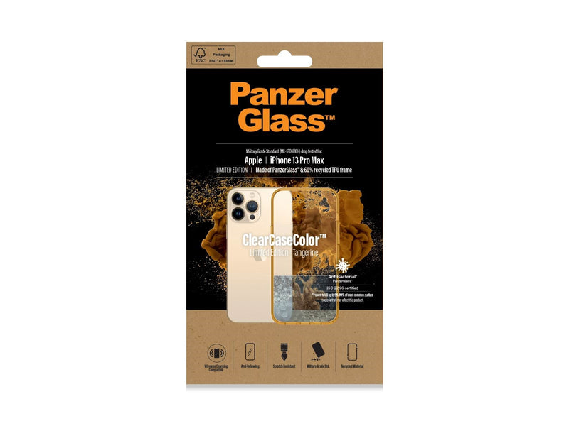 PanzerGlass ClearCaseColor™ Apple iPhone 13 Pro Max - Tangerine