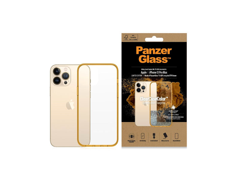 PanzerGlass ClearCaseColor™ Apple iPhone 13 Pro Max - Tangerine