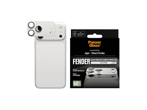 PanzerGlass Fender Camera Protector Silver iPhone 17 Pro Max