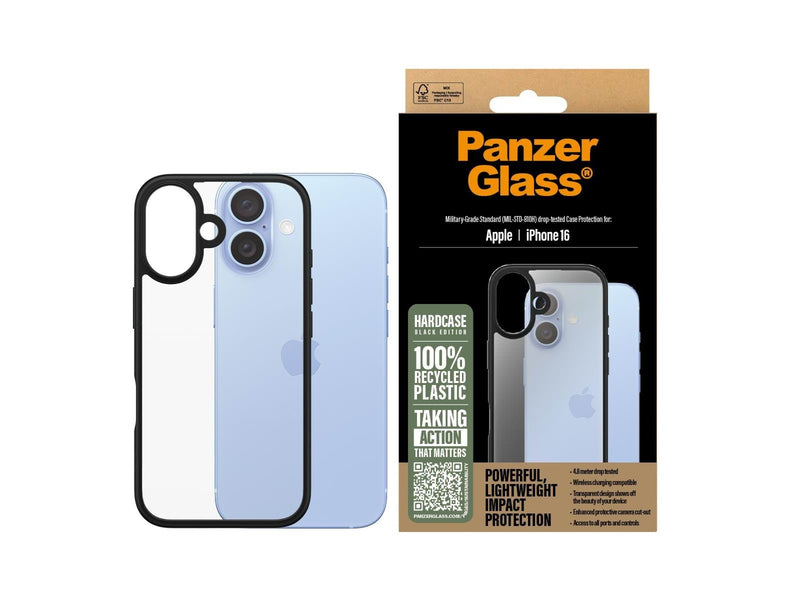 PanzerGlass HardCase Black iPhone 16