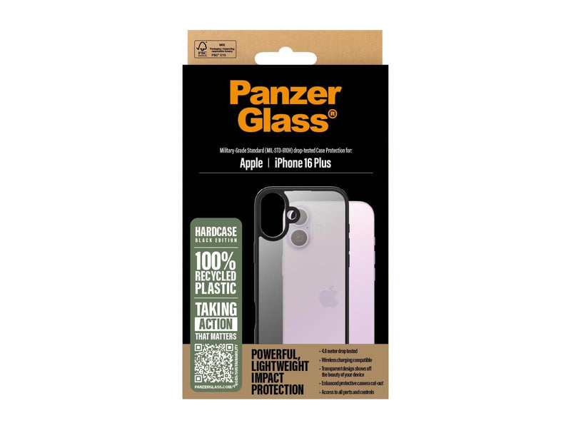 PanzerGlass HardCase Black iPhone 16 Plus