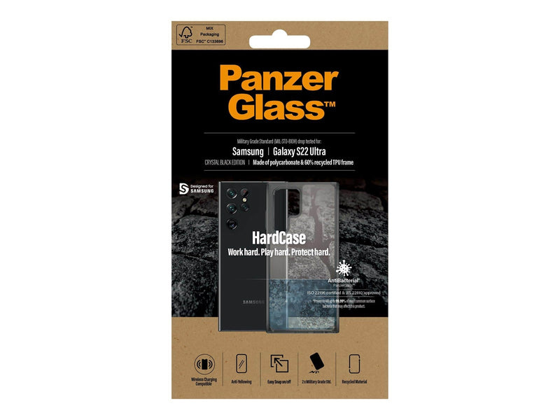 PanzerGlass HardCase Samsung Galaxy S22 Ultra - Smokey Black