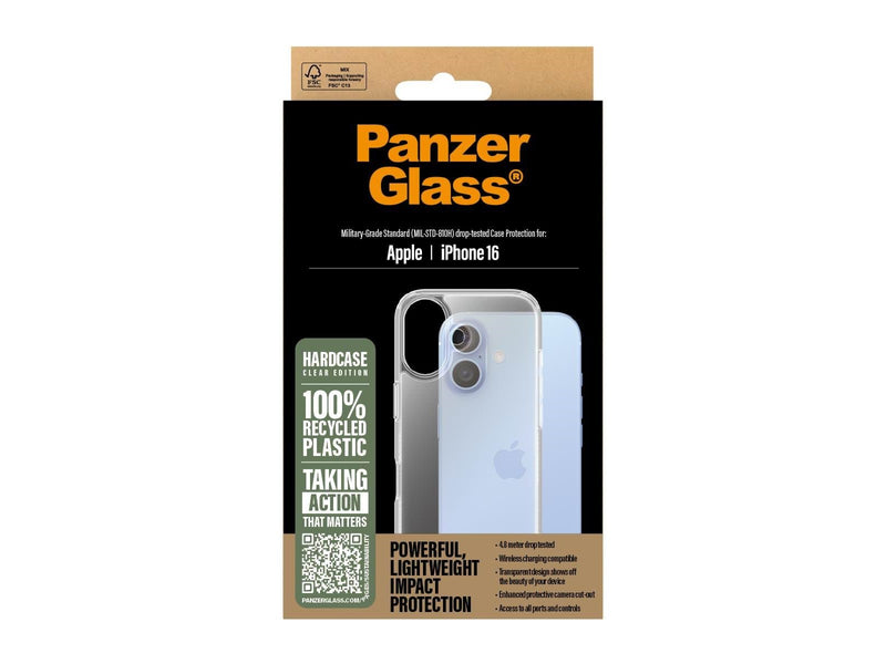 PanzerGlass HardCase Transparent iPhone 16