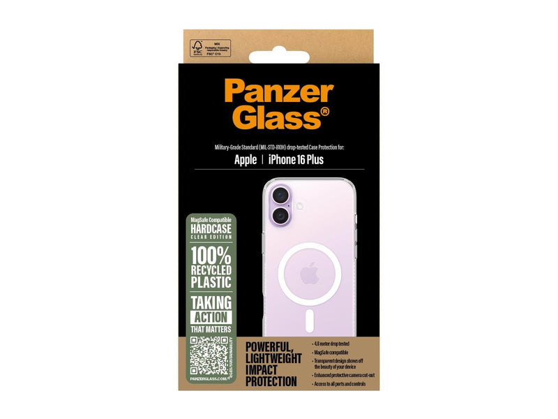 PanzerGlass HardCase White MagSafe iPhone 16 Plus