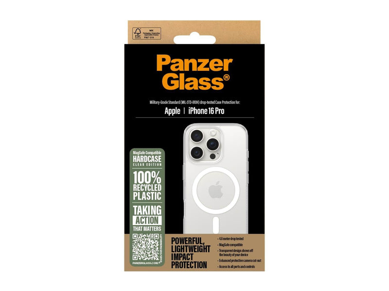 PanzerGlass HardCase White MagSafe iPhone 16 Pro