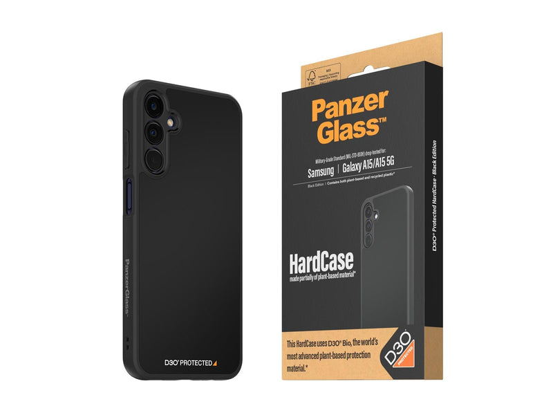 PanzerGlass HardCase with D3O Samsung Galaxy A15 | A15 5G | Black