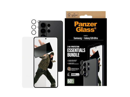 PanzerGlass Hoops® 2-in-1 Bundle Samsung Galaxy S26 Ultra | Ultra-Wide Fit