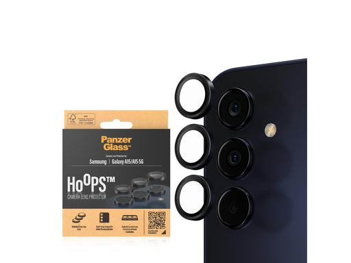 PanzerGlass Hoops™ Camera Lens Protector Samsung Galaxy A15 | A15 5G | Black