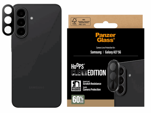 PanzerGlass ® Hoops® Camera Lens Protector Transparent Samsung Galaxy A27