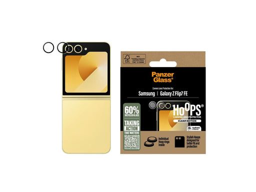 PanzerGlass Hoops® Transparent Camera Lens Protector Samsung Galaxy Z Flip7 FE