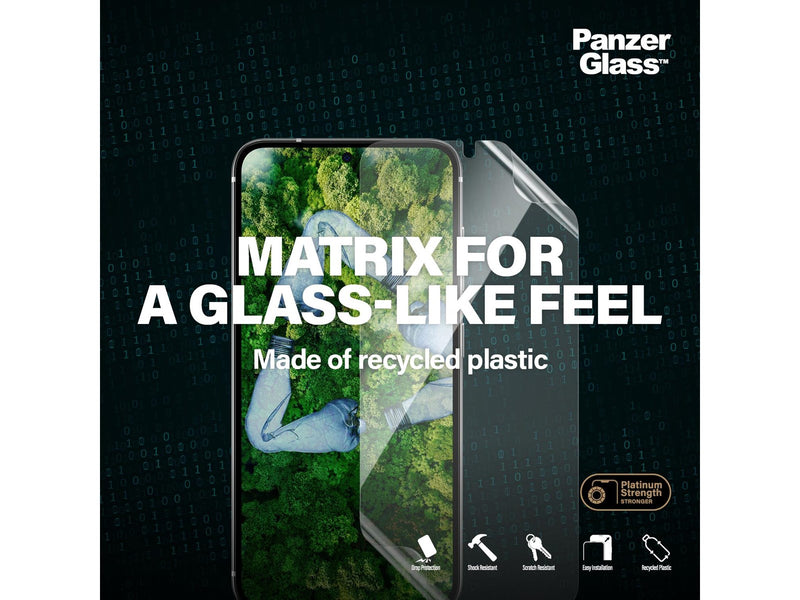 PanzerGlass MATRIX Screen Protector Samsung Galaxy S23 | Ultra-Wide Fit w. AlignerKit