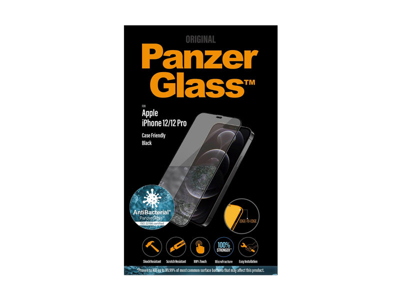 PanzerGlass Screen Protector Apple iPhone 12 | 12 Pro | Edge-to-Edge