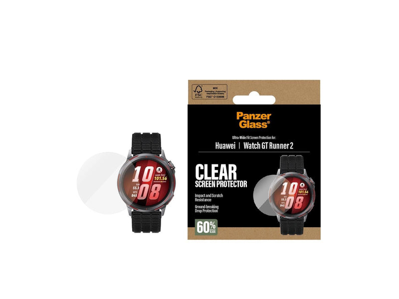 PanzerGlass Screen Protector Huawei Watch GT Runner 2