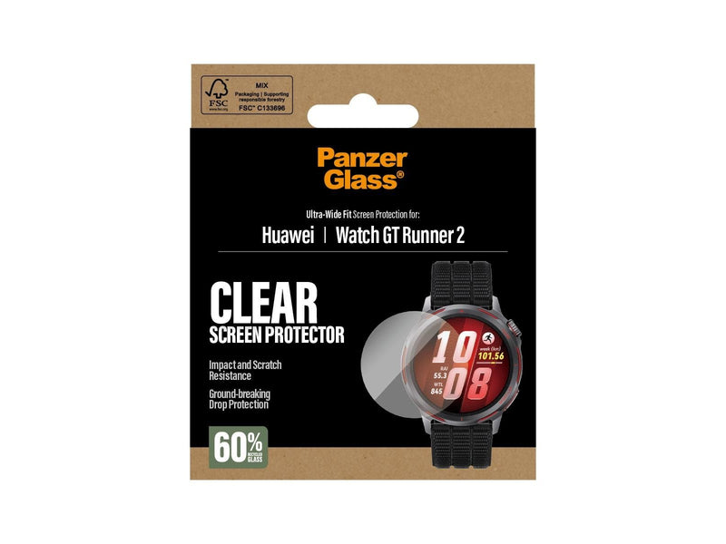 PanzerGlass Screen Protector Huawei Watch GT Runner 2