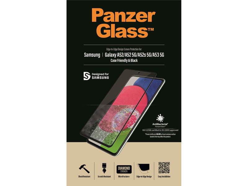 PanzerGlass Screen Protector Samsung Galaxy A52 | A52 5G | A52s 5G | A53 5G