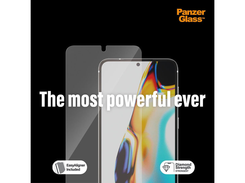 PanzerGlass Screen Protector Samsung Galaxy S23 Plus | Ultra-Wide Fit w. EasyAligner