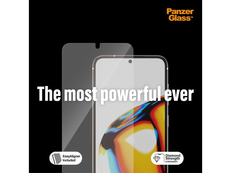 PanzerGlass Screen Protector Samsung Galaxy S23 | Ultra-Wide Fit w. EasyAligner