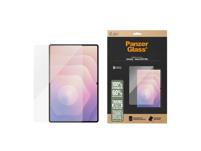 PanzerGlass Screen Protector Samsung Galaxy Tab S11 Ultra | Ultra-Wide Fit