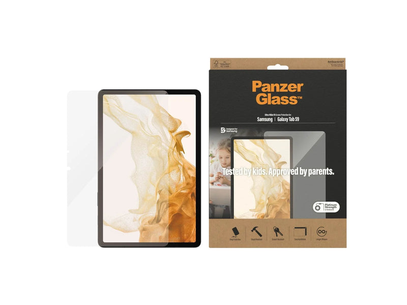 PanzerGlass Screen Protector Samsung Galaxy Tab S9 FE | S9 | Ultra-Wide Fit