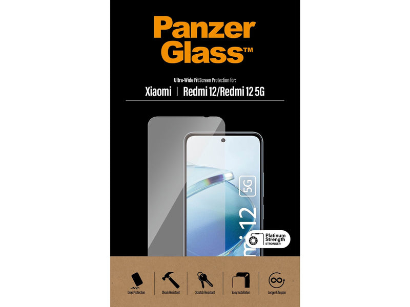 PanzerGlass Screen Protector Xiaomi Redmi 12 | Classic Fit